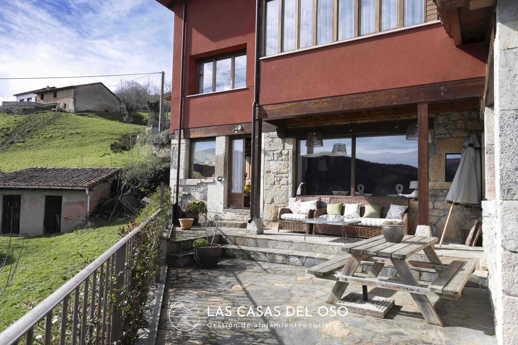 El Mirador De San Trocaya - Las Casas Del Oso Villamarcel Екстериор снимка