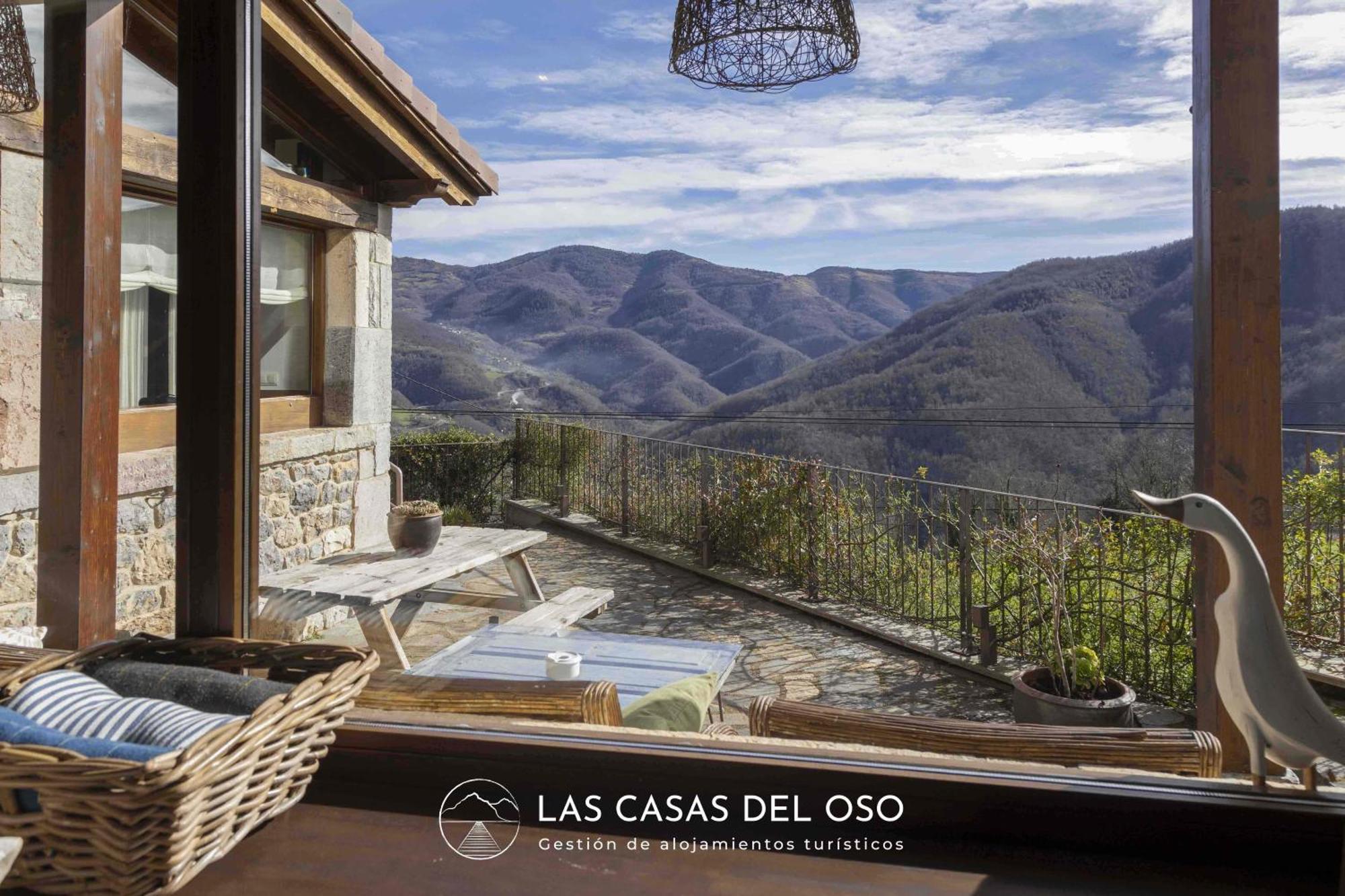 El Mirador De San Trocaya - Las Casas Del Oso Villamarcel Екстериор снимка