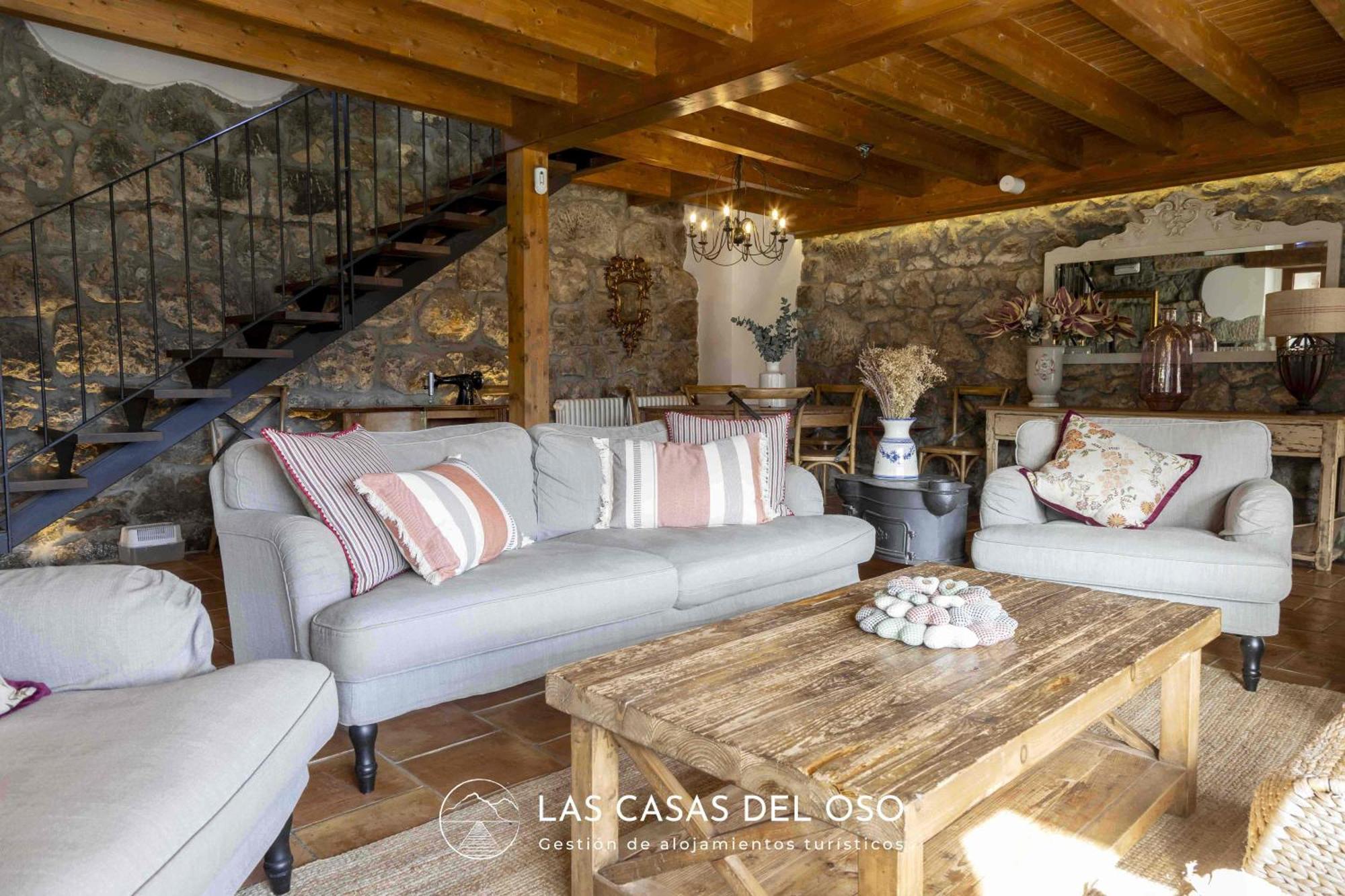 El Mirador De San Trocaya - Las Casas Del Oso Villamarcel Екстериор снимка